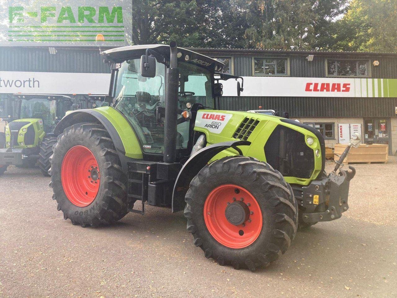 Traktor του τύπου CLAAS ARION 650, Gebrauchtmaschine σε PETWORTH (Φωτογραφία 2)