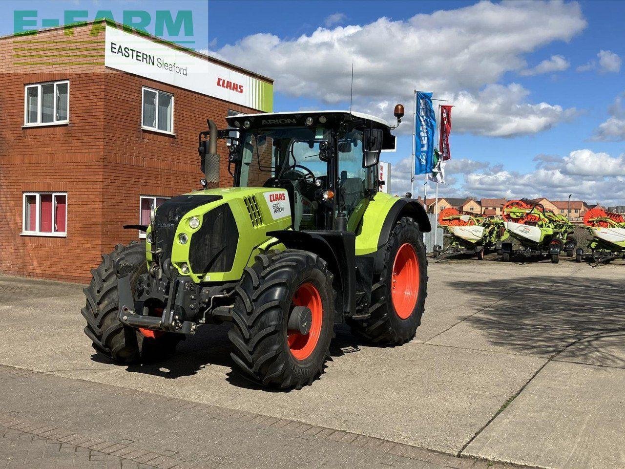 Traktor типа CLAAS ARION 650, Gebrauchtmaschine в SLEAFORD (Фотография 1)