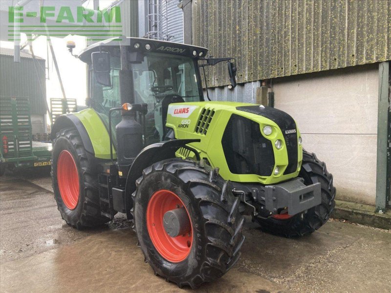 Traktor του τύπου CLAAS ARION 650, Gebrauchtmaschine σε ULCEBY, ALFORD (Φωτογραφία 1)