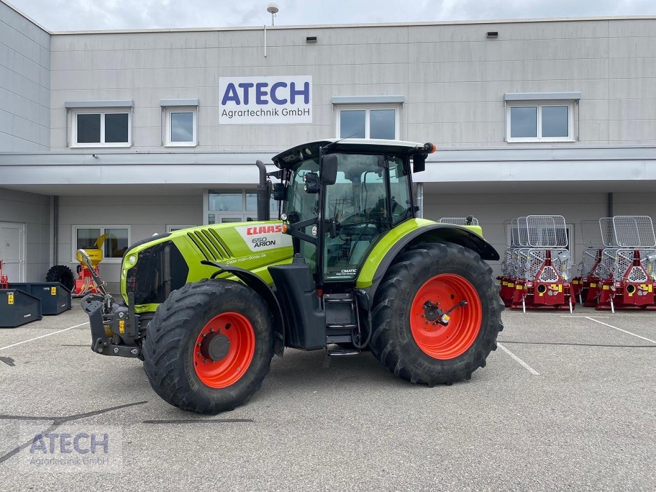 Traktor des Typs CLAAS Arion 650, Gebrauchtmaschine in Velburg (Bild 1)