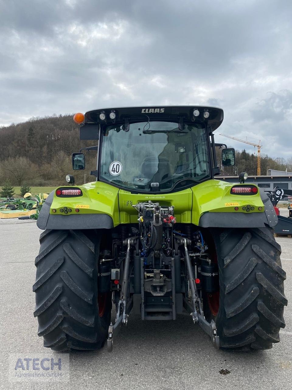 Traktor Türe ait CLAAS Arion 650, Gebrauchtmaschine içinde Velburg (resim 4)