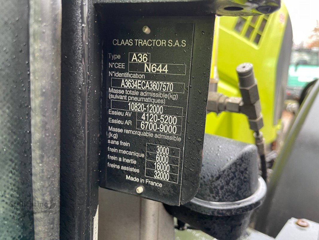 Traktor of the type CLAAS Arion 650, Gebrauchtmaschine in Marxen (Picture 25)