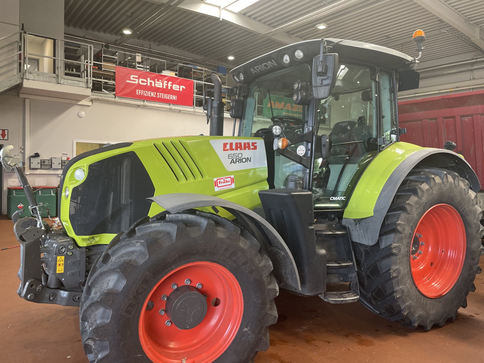 Traktor del tipo CLAAS Arion 650, Gebrauchtmaschine In Voitze (Immagine 1)