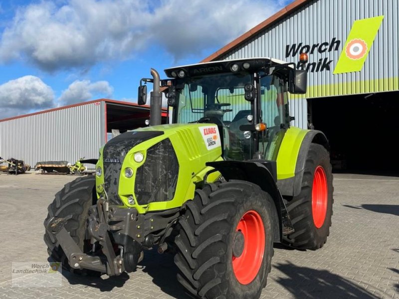 Traktor van het type CLAAS Arion 650, Gebrauchtmaschine in Schora