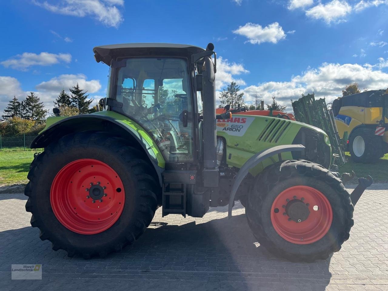 Traktor des Typs CLAAS Arion 650, Gebrauchtmaschine in Schora (Bild 4)