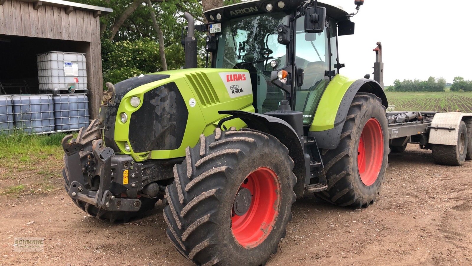 Traktor tip CLAAS ARION 650, Gebrauchtmaschine in Oldenburg in Holstein (Poză 1)