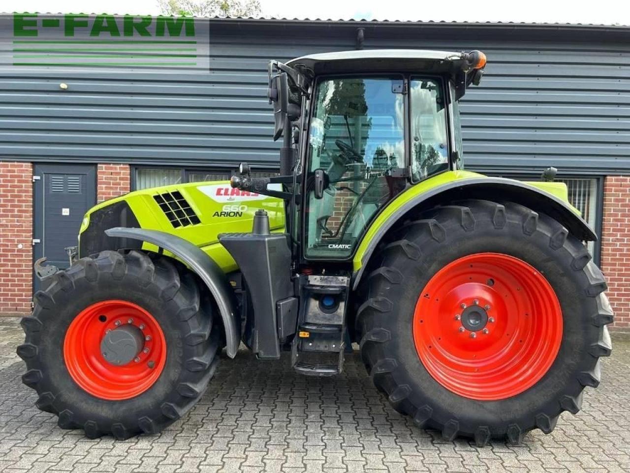 Traktor Türe ait CLAAS arion 660 cis+ cmatic CMATIC CIS+, Gebrauchtmaschine içinde ag BROEKLAND (resim 2)