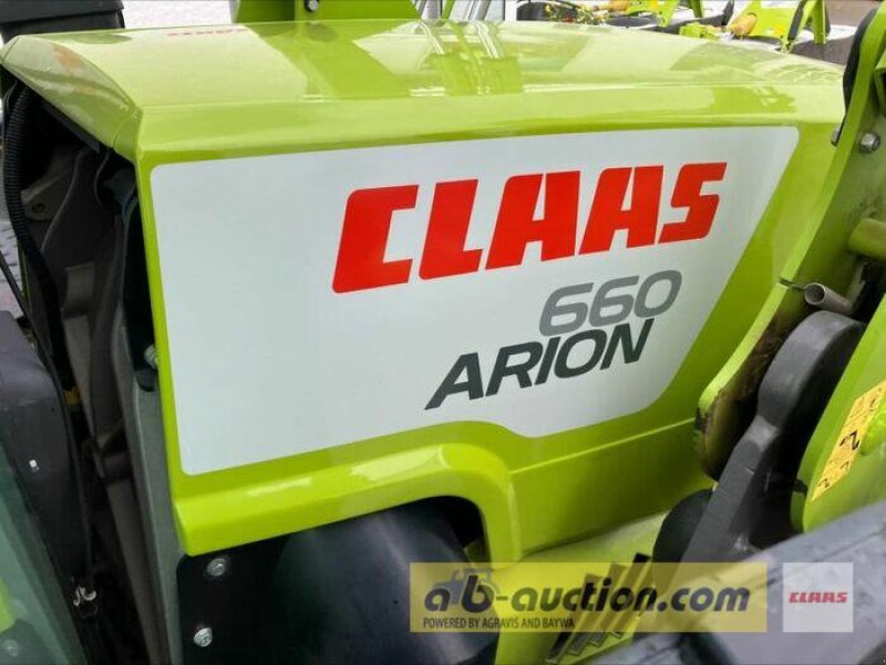 Traktor typu CLAAS ARION 660 CMATIC AB-AUCTION, Gebrauchtmaschine w Cham (Zdjęcie 9)