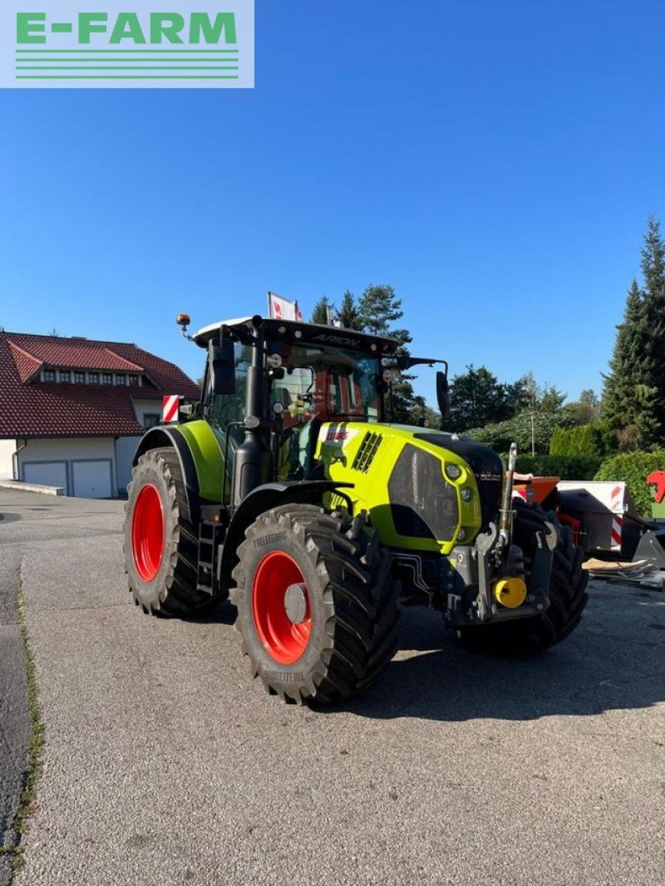 Traktor Türe ait CLAAS arion 660 cmatic cebis CMATIC CEBIS, Gebrauchtmaschine içinde RUDEN (resim 1)