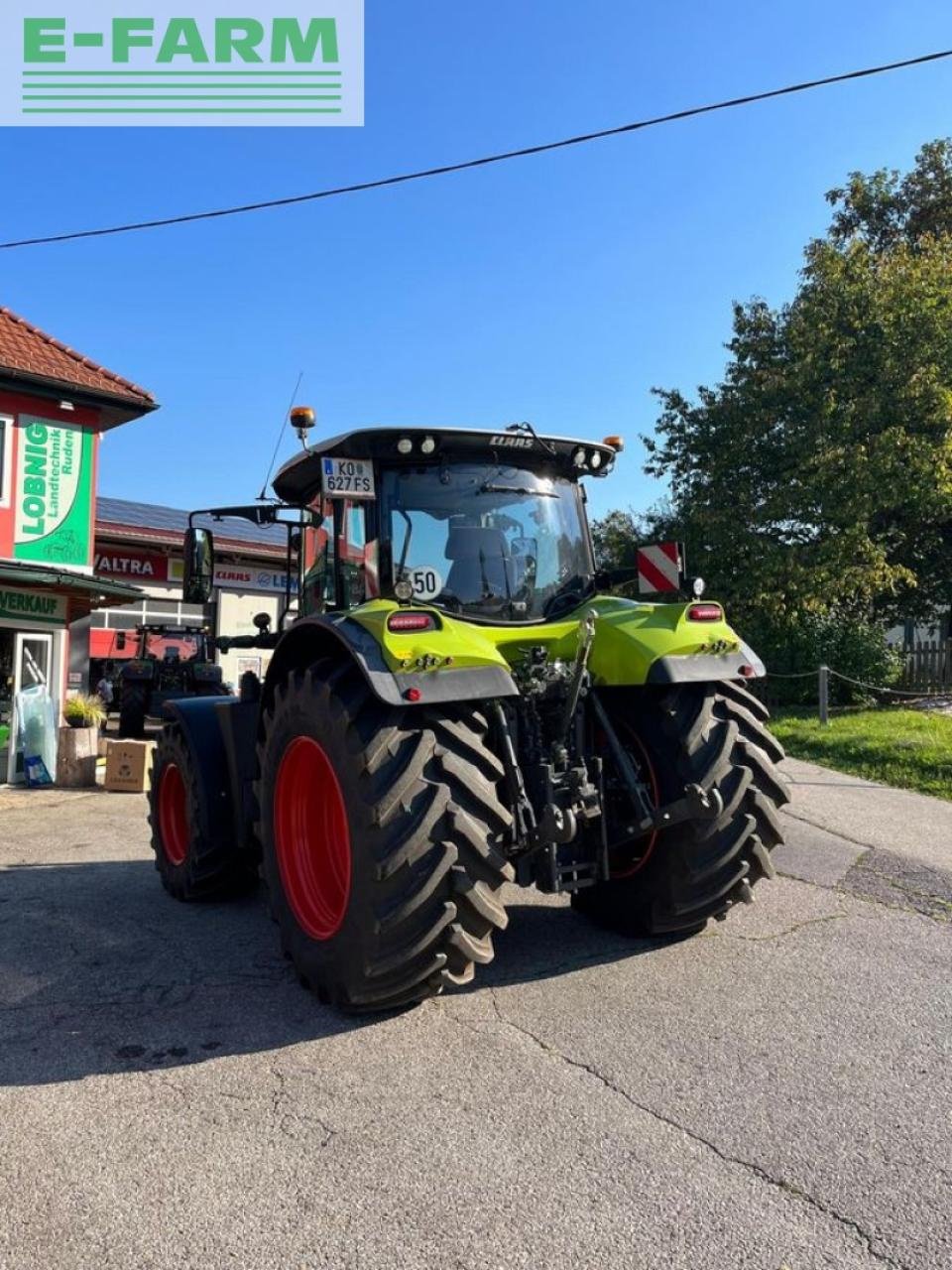 Traktor del tipo CLAAS arion 660 cmatic cebis CMATIC CEBIS, Gebrauchtmaschine en RUDEN (Imagen 5)