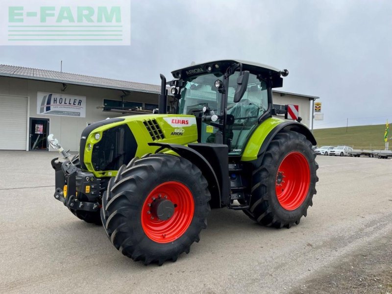 Traktor des Typs CLAAS arion 660 cmatic cebis CMATIC CEBIS, Gebrauchtmaschine in MÜHLEN (Bild 1)