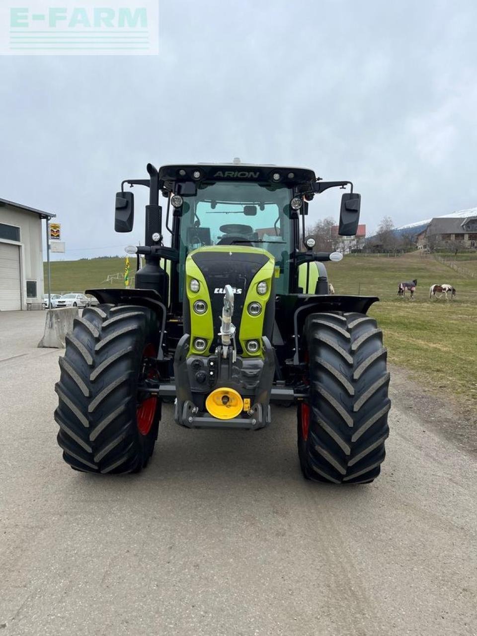 Traktor des Typs CLAAS arion 660 cmatic cebis CMATIC CEBIS, Gebrauchtmaschine in MÜHLEN (Bild 2)