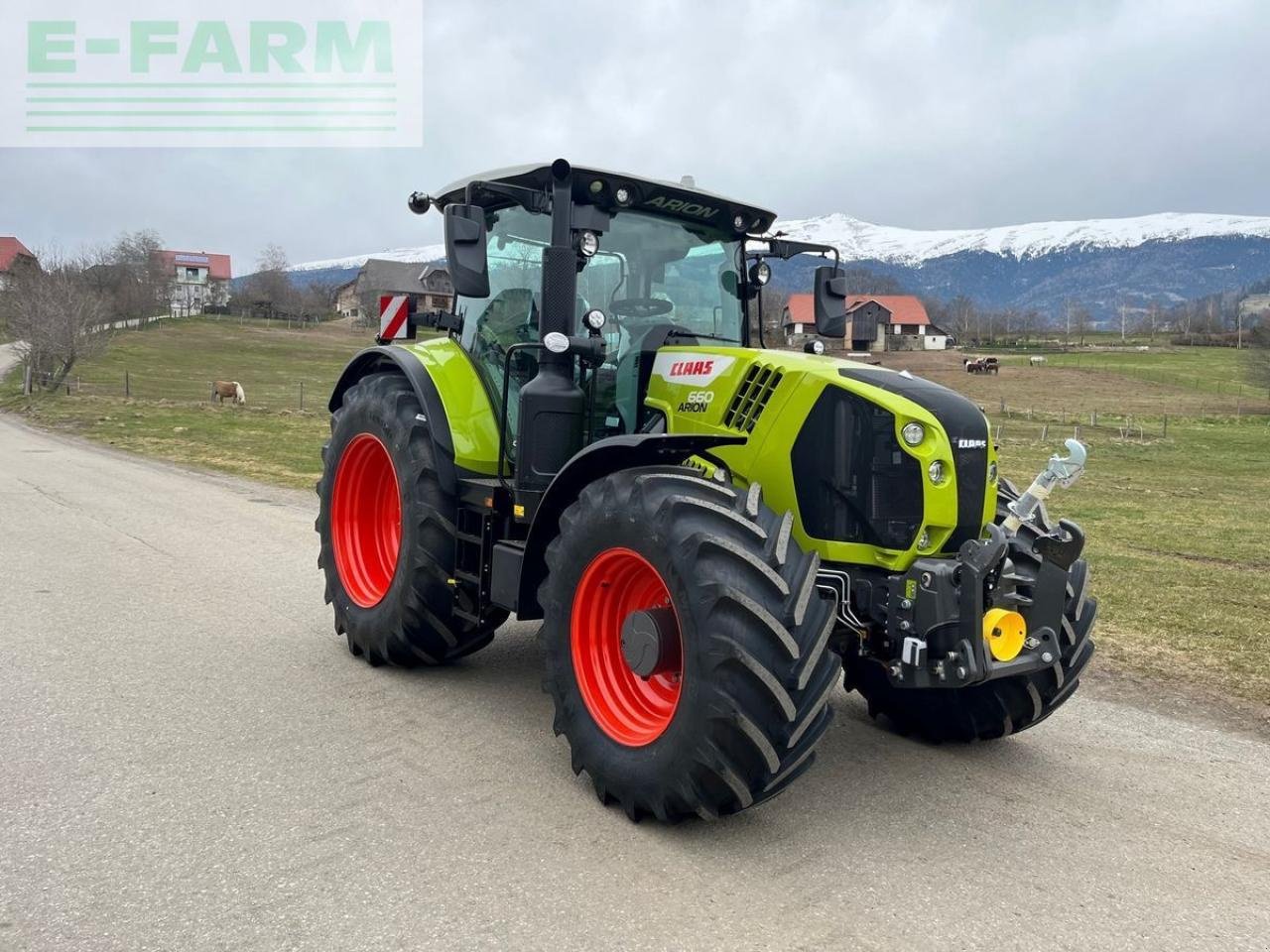 Traktor typu CLAAS arion 660 cmatic cebis CMATIC CEBIS, Gebrauchtmaschine v MÜHLEN (Obrázok 3)