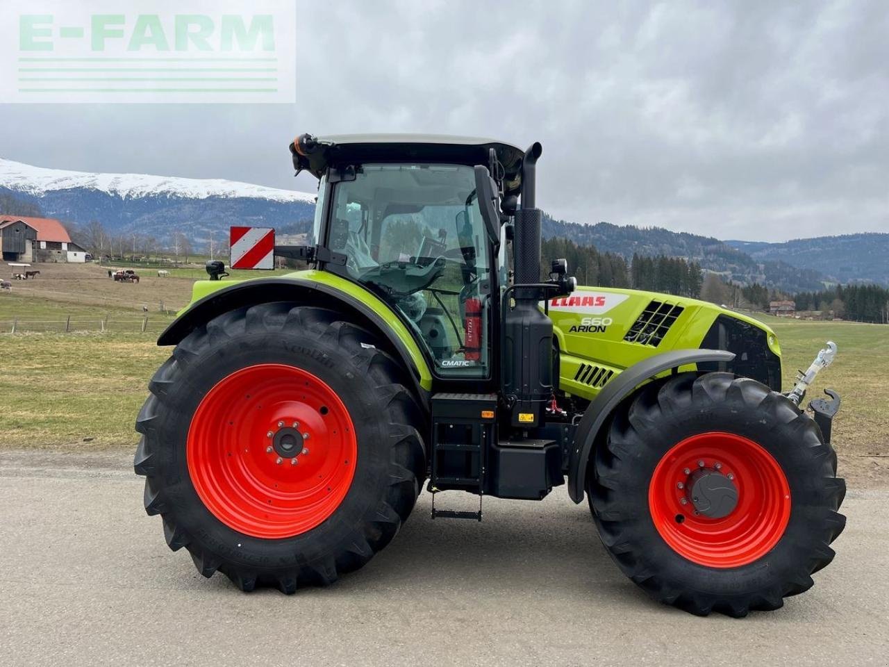 Traktor tip CLAAS arion 660 cmatic cebis CMATIC CEBIS, Gebrauchtmaschine in MÜHLEN (Poză 4)