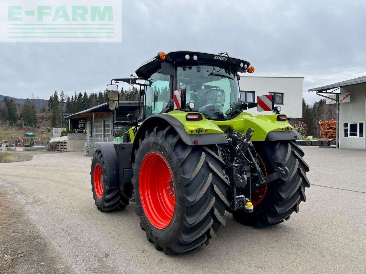 Traktor des Typs CLAAS arion 660 cmatic cebis CMATIC CEBIS, Gebrauchtmaschine in MÜHLEN (Bild 7)