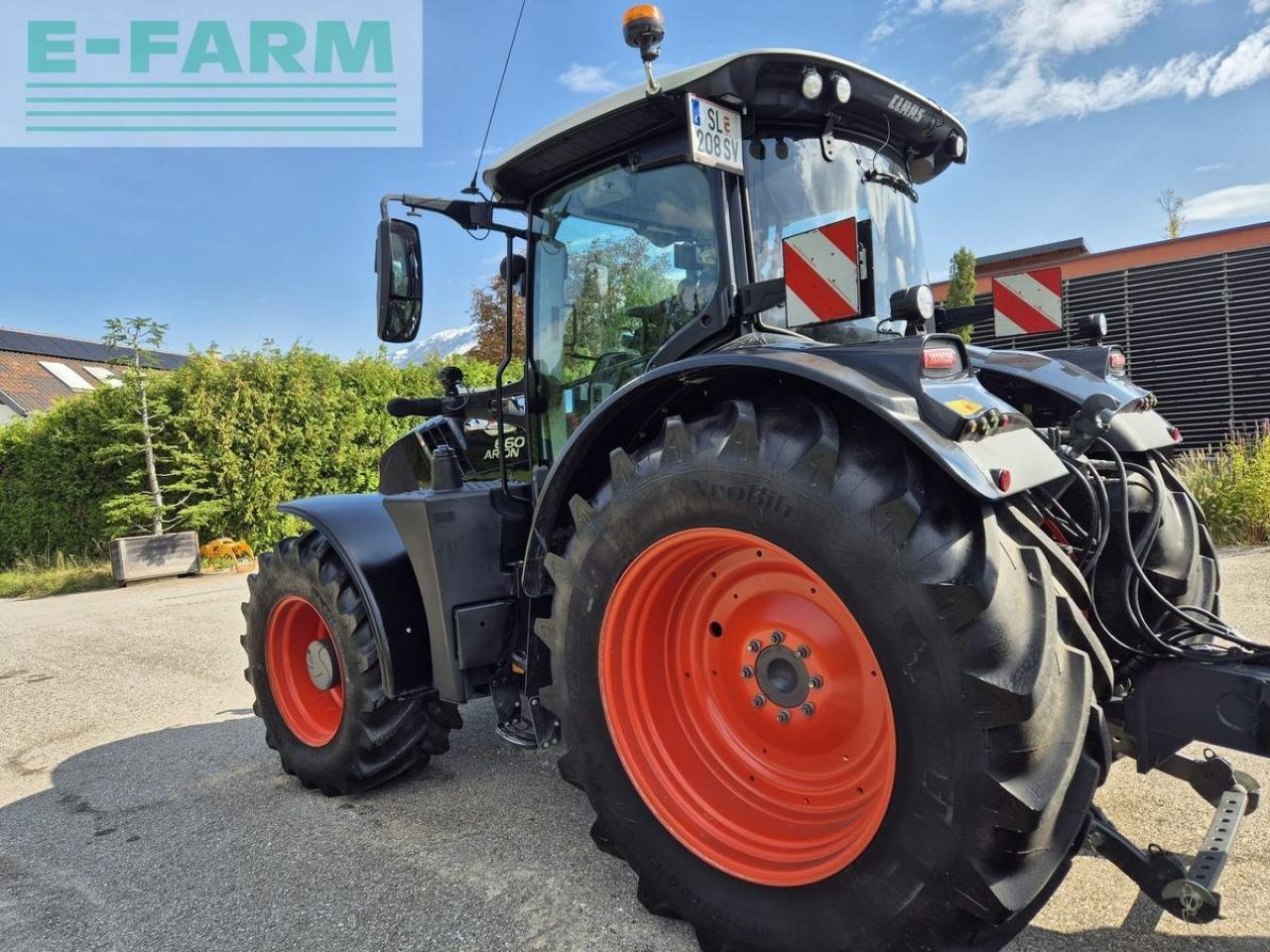 Traktor des Typs CLAAS arion 660 cmatic cebis CMATIC CEBIS, Gebrauchtmaschine in ELIXHAUSEN (Bild 8)