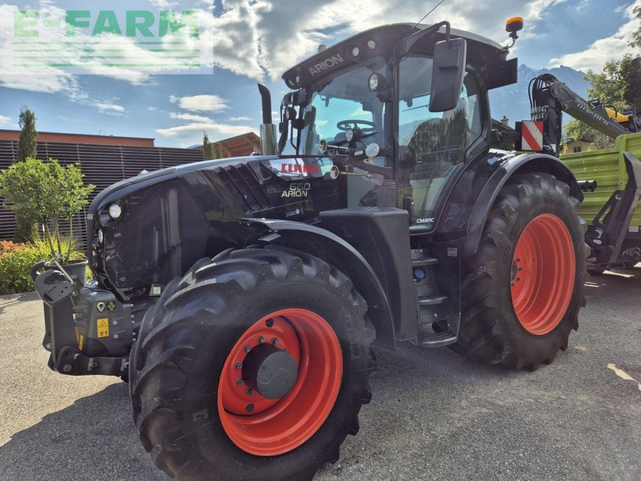 Traktor des Typs CLAAS arion 660 cmatic cebis CMATIC CEBIS, Gebrauchtmaschine in ELIXHAUSEN (Bild 10)