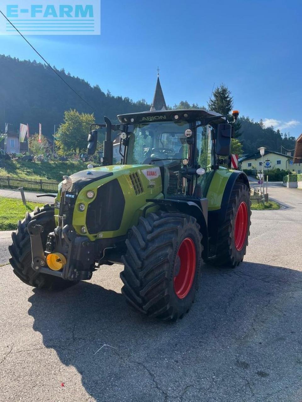 Traktor typu CLAAS arion 660 cmatic cebis CMATIC CEBIS, Gebrauchtmaschine w RUDEN (Zdjęcie 3)