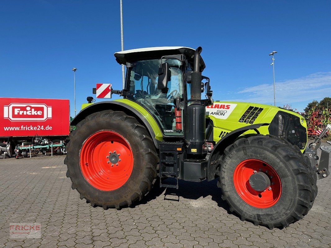 Traktor Türe ait CLAAS Arion 660 Cmatic Cebis Touch, Gebrauchtmaschine içinde Bockel - Gyhum (resim 4)