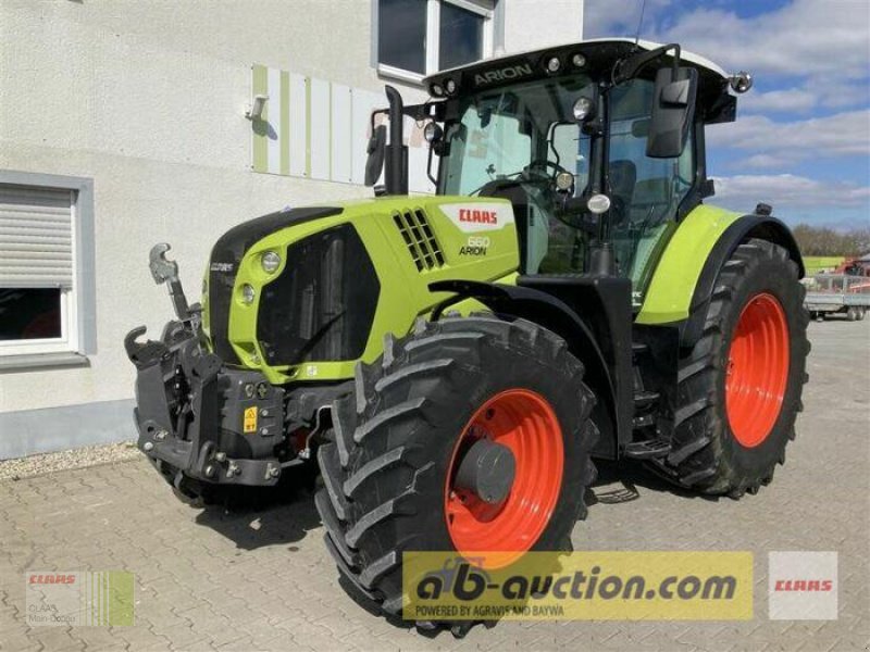 Traktor Türe ait CLAAS ARION 660 CMATIC CEBIS, Gebrauchtmaschine içinde Aurach (resim 1)