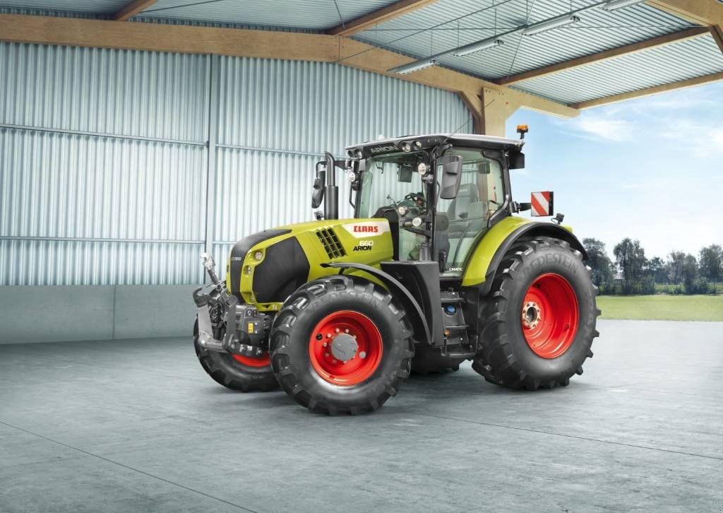 Traktor Türe ait CLAAS ARION 660 CMATIC CEBIS, Gebrauchtmaschine içinde Kolding (resim 1)