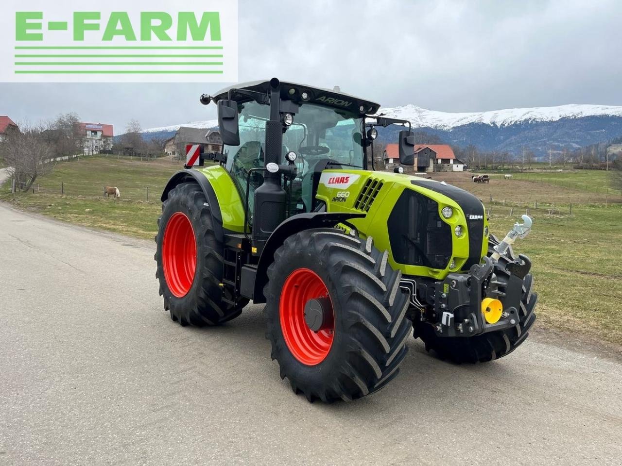 Traktor του τύπου CLAAS arion 660 cmatic cebis, Gebrauchtmaschine σε MÜHLEN (Φωτογραφία 3)