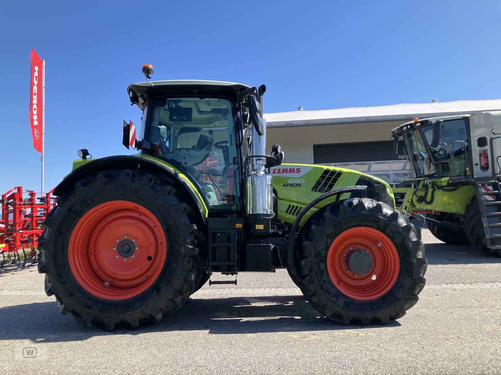 Traktor des Typs CLAAS ARION 660 CMATIC CEBIS, Neumaschine in Zell an der Pram (Bild 7)