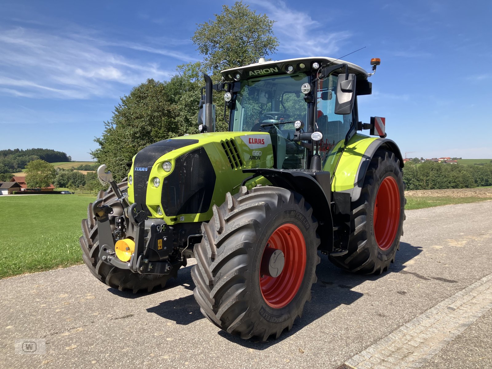 Traktor of the type CLAAS ARION 660 CMATIC CEBIS, Neumaschine in Zell an der Pram (Picture 1)