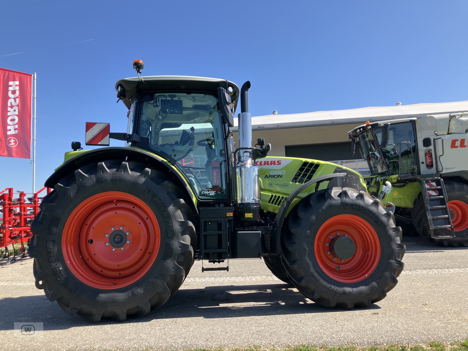 Traktor del tipo CLAAS ARION 660 CMATIC CEBIS, Neumaschine en Zell an der Pram (Imagen 7)