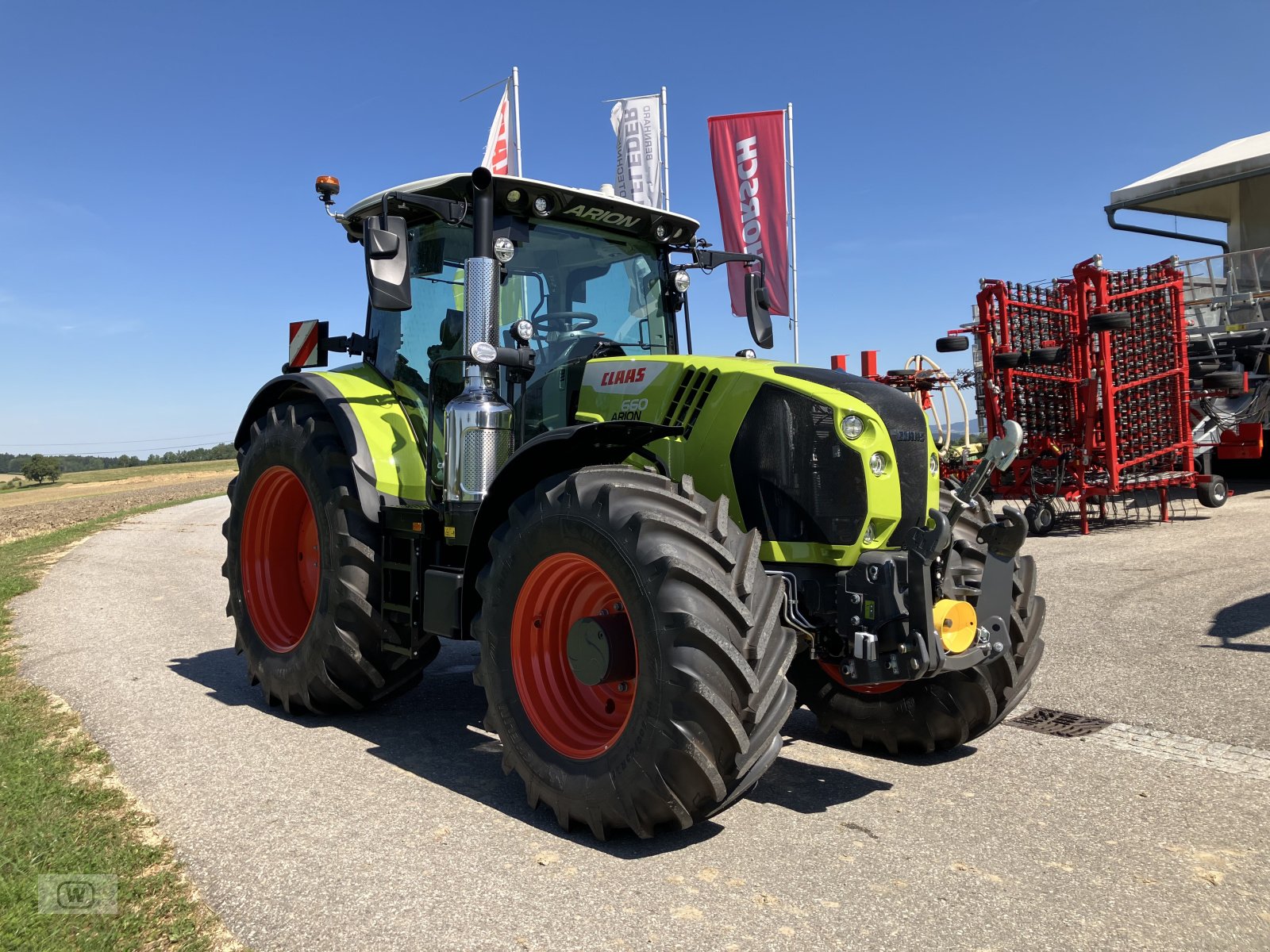 Traktor typu CLAAS ARION 660 CMATIC CEBIS, Neumaschine v Zell an der Pram (Obrázek 8)