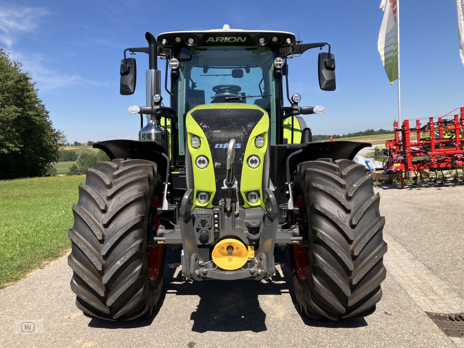 Traktor des Typs CLAAS ARION 660 CMATIC CEBIS, Neumaschine in Zell an der Pram (Bild 9)