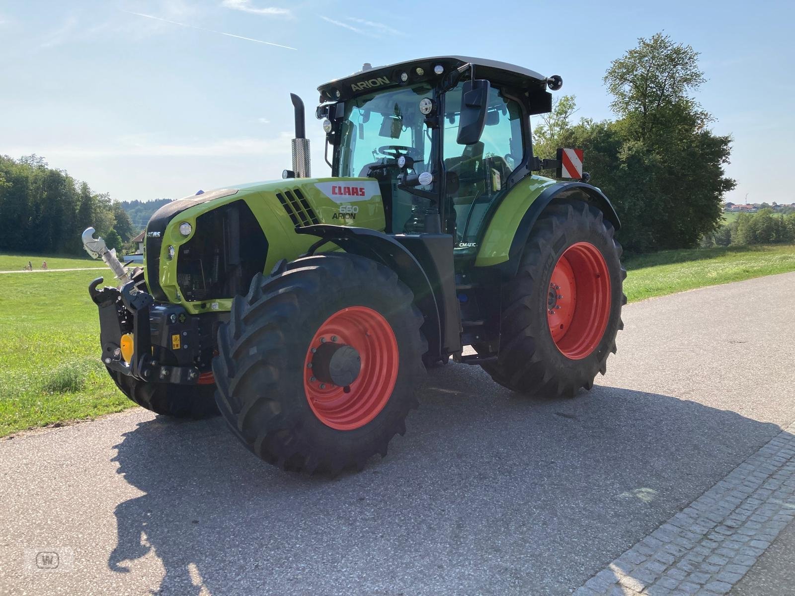 Traktor of the type CLAAS ARION 660 CMATIC CEBIS, Neumaschine in Zell an der Pram (Picture 1)