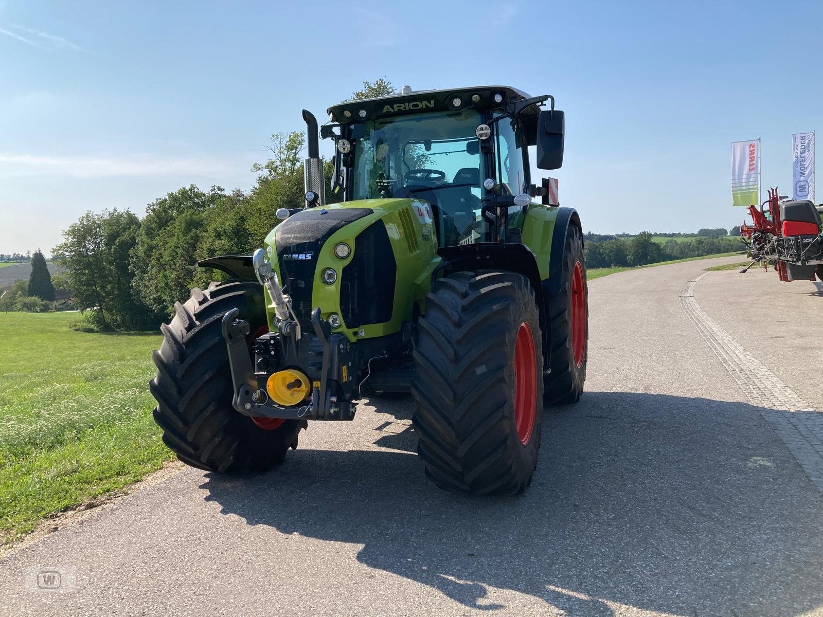 Traktor del tipo CLAAS ARION 660 CMATIC CEBIS, Neumaschine In Zell an der Pram (Immagine 2)