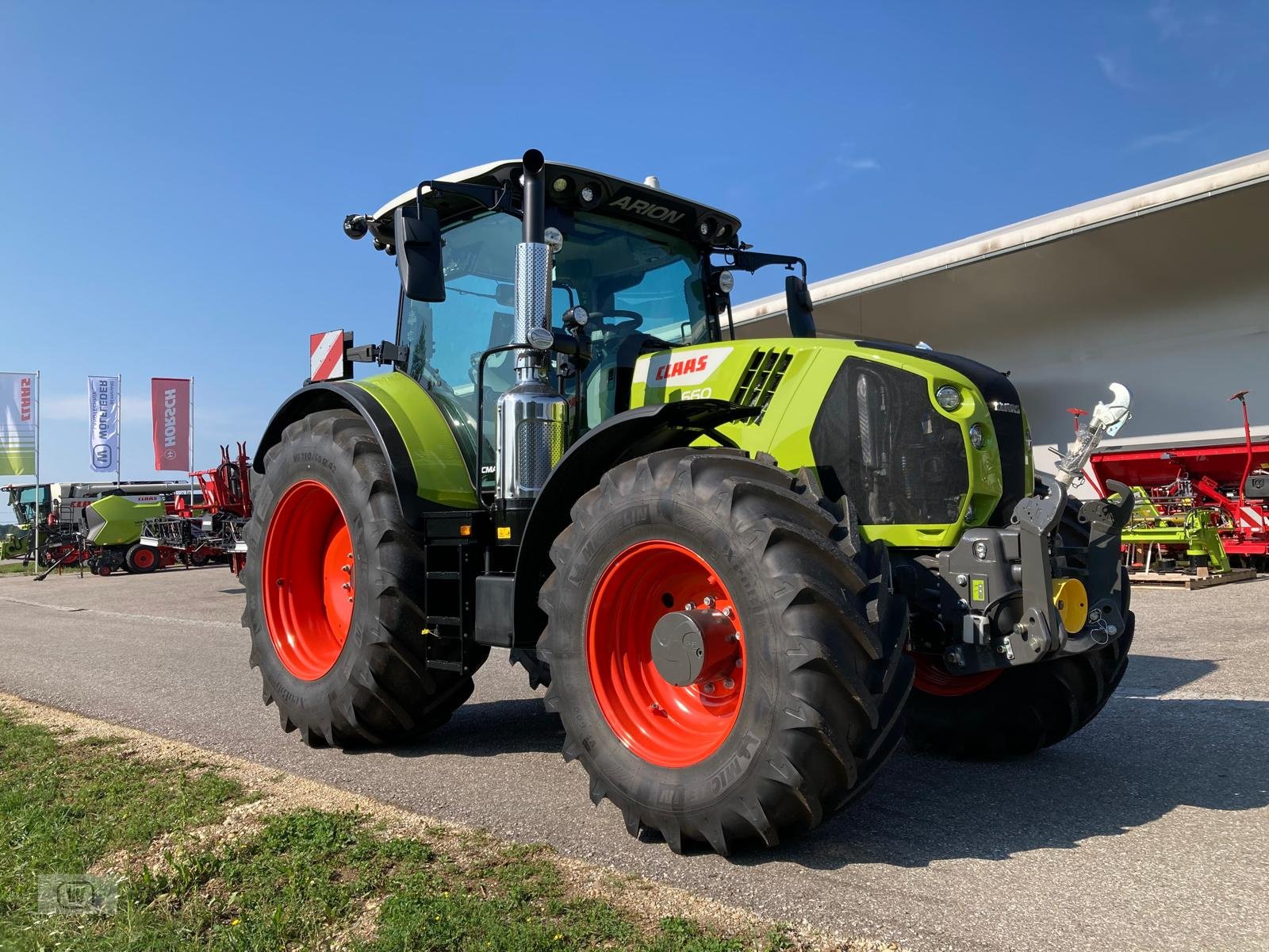 Traktor of the type CLAAS ARION 660 CMATIC CEBIS, Neumaschine in Zell an der Pram (Picture 4)