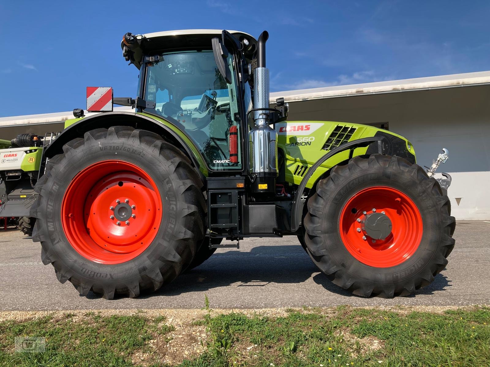 Traktor del tipo CLAAS ARION 660 CMATIC CEBIS, Neumaschine In Zell an der Pram (Immagine 5)