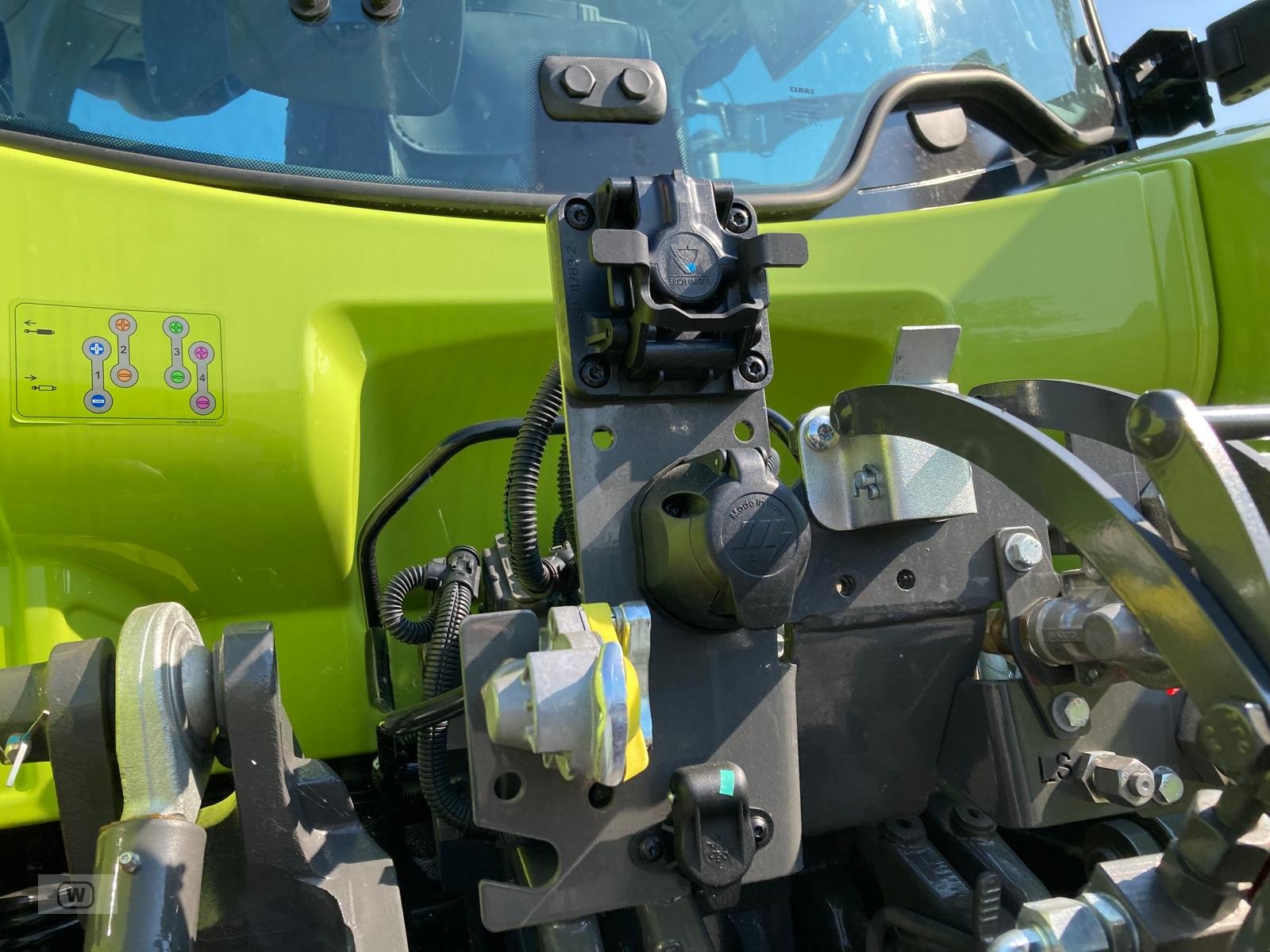 Traktor typu CLAAS ARION 660 CMATIC CEBIS, Neumaschine v Zell an der Pram (Obrázek 10)