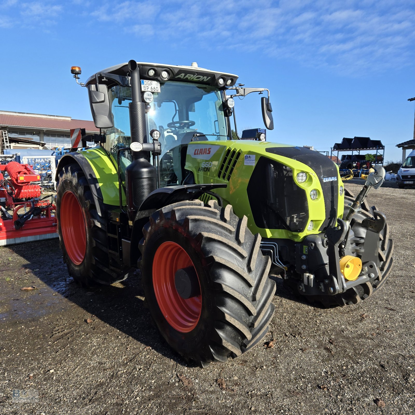 Traktor Türe ait CLAAS ARION 660 CMATIC CEBIS, Gebrauchtmaschine içinde Frontenhausen (resim 3)