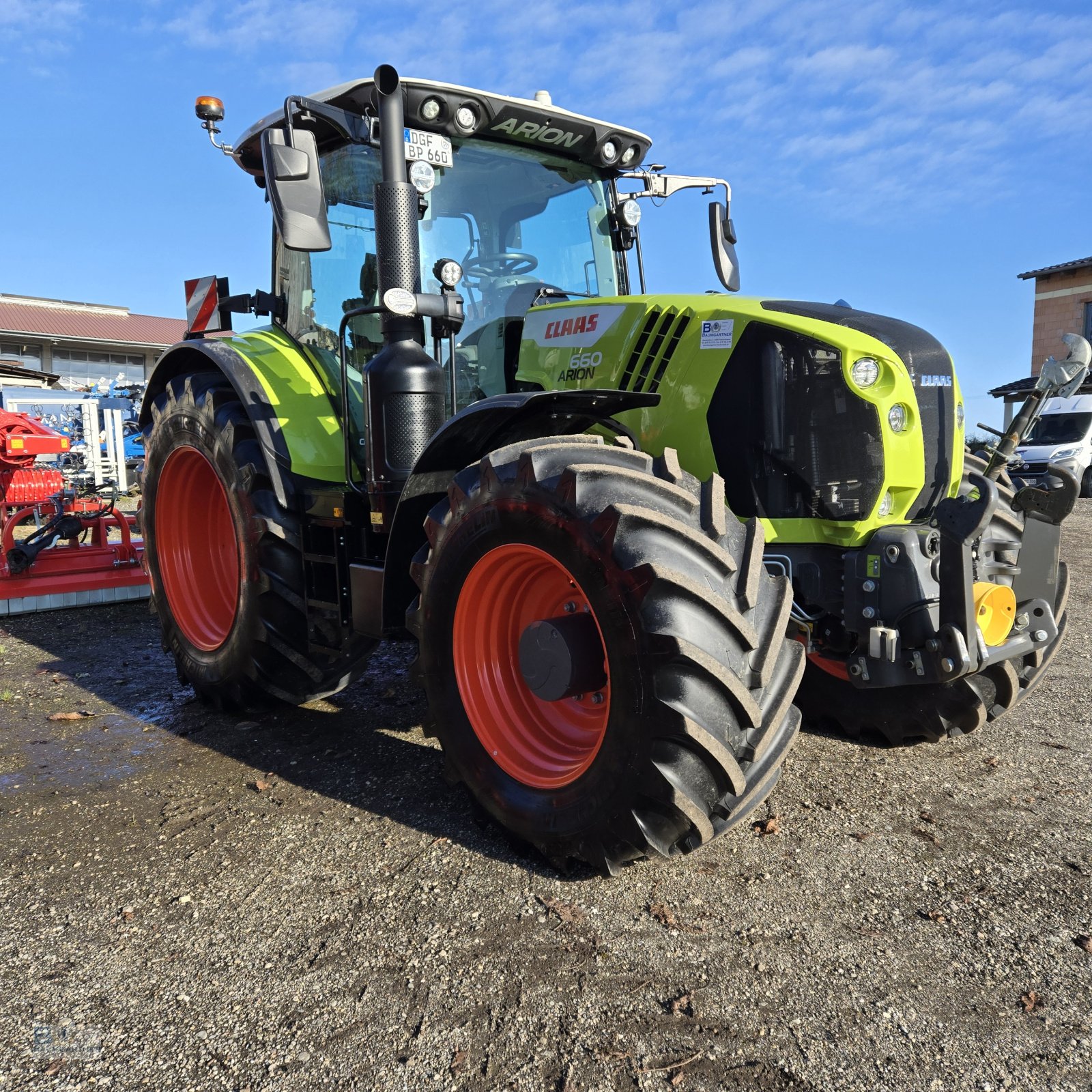 Traktor Türe ait CLAAS ARION 660 CMATIC CEBIS, Gebrauchtmaschine içinde Frontenhausen (resim 4)