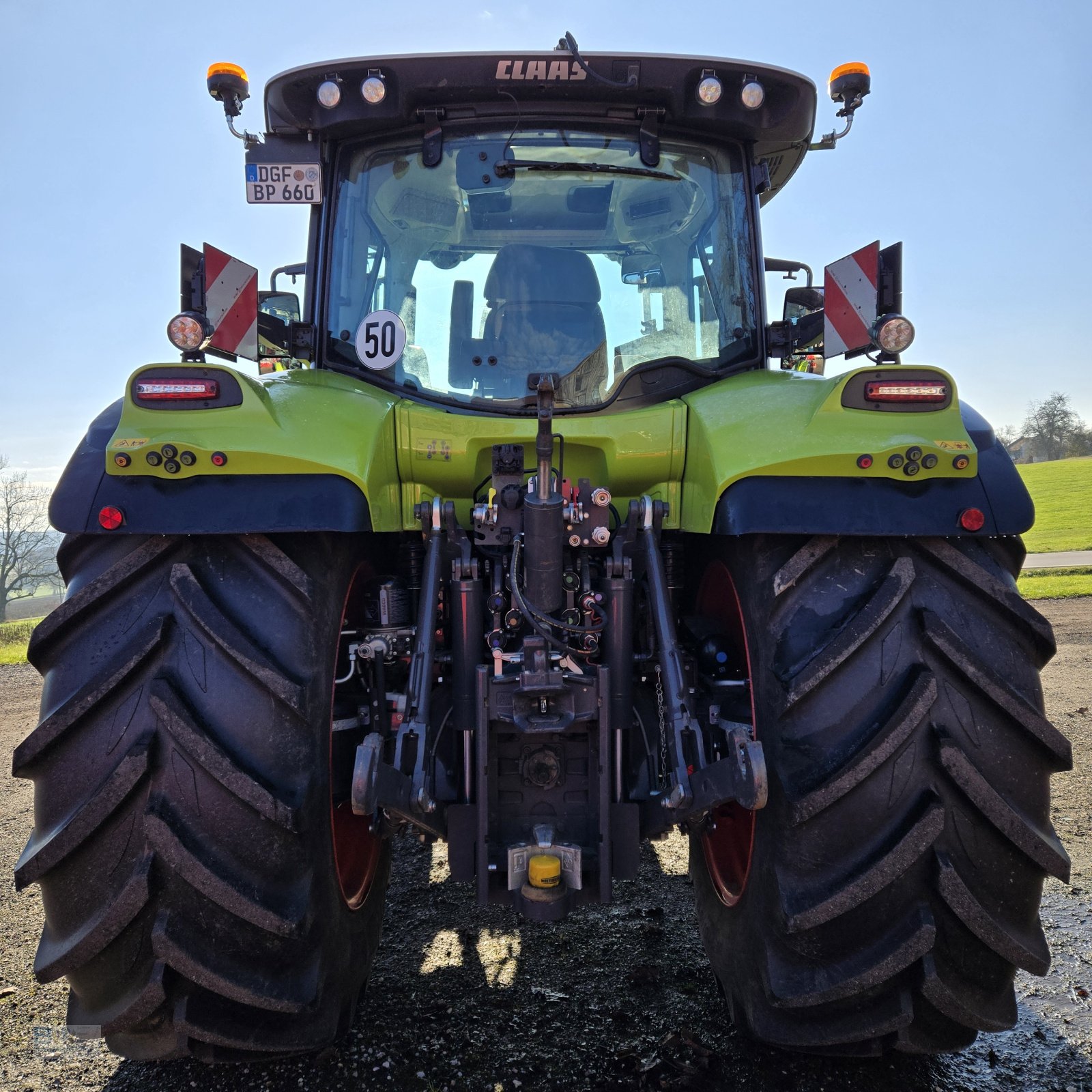 Traktor Türe ait CLAAS ARION 660 CMATIC CEBIS, Gebrauchtmaschine içinde Frontenhausen (resim 8)