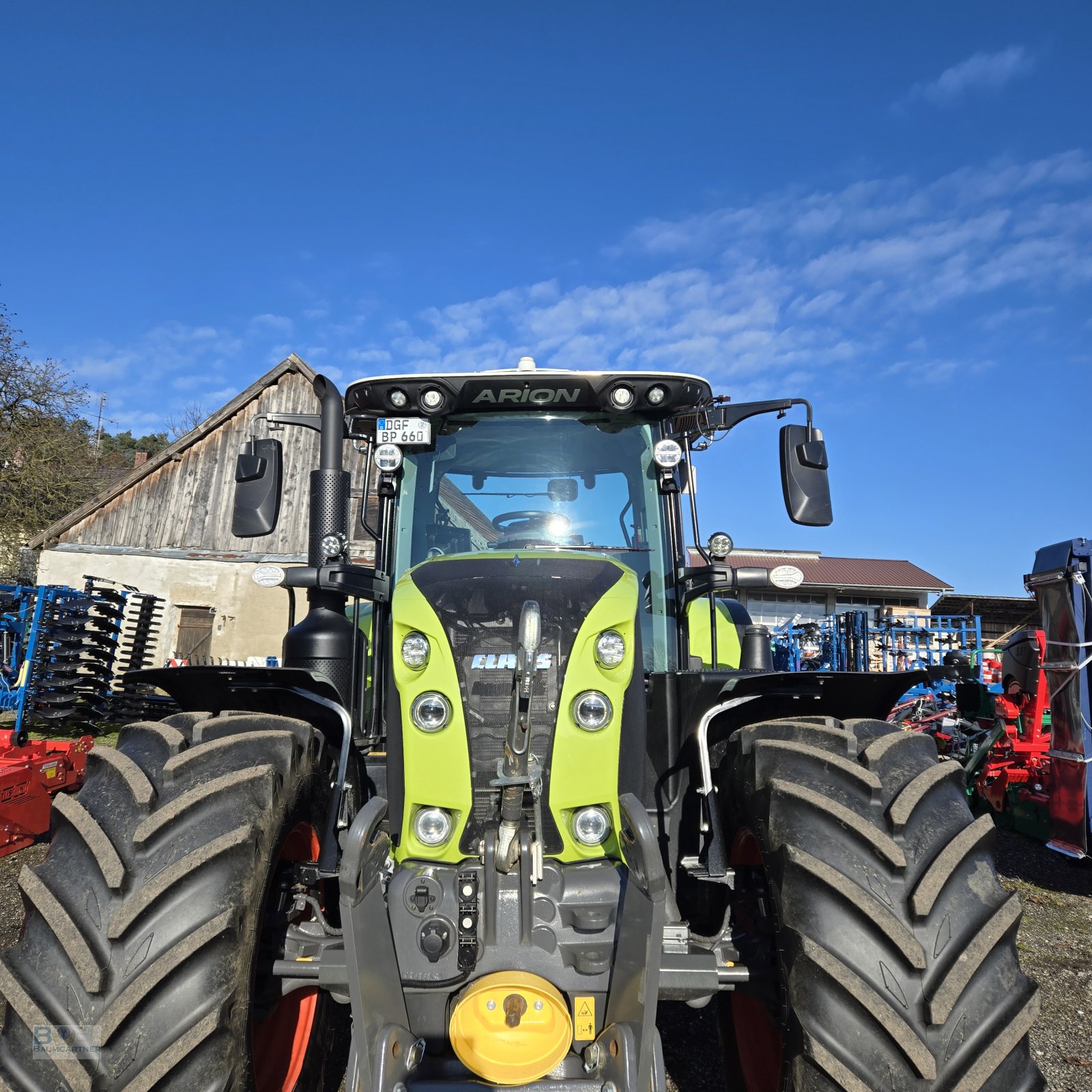 Traktor Türe ait CLAAS ARION 660 CMATIC CEBIS, Gebrauchtmaschine içinde Frontenhausen (resim 7)