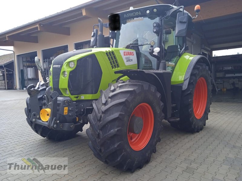 Traktor of the type CLAAS ARION 660 CMATIC CEBIS, Gebrauchtmaschine in Cham (Picture 1)