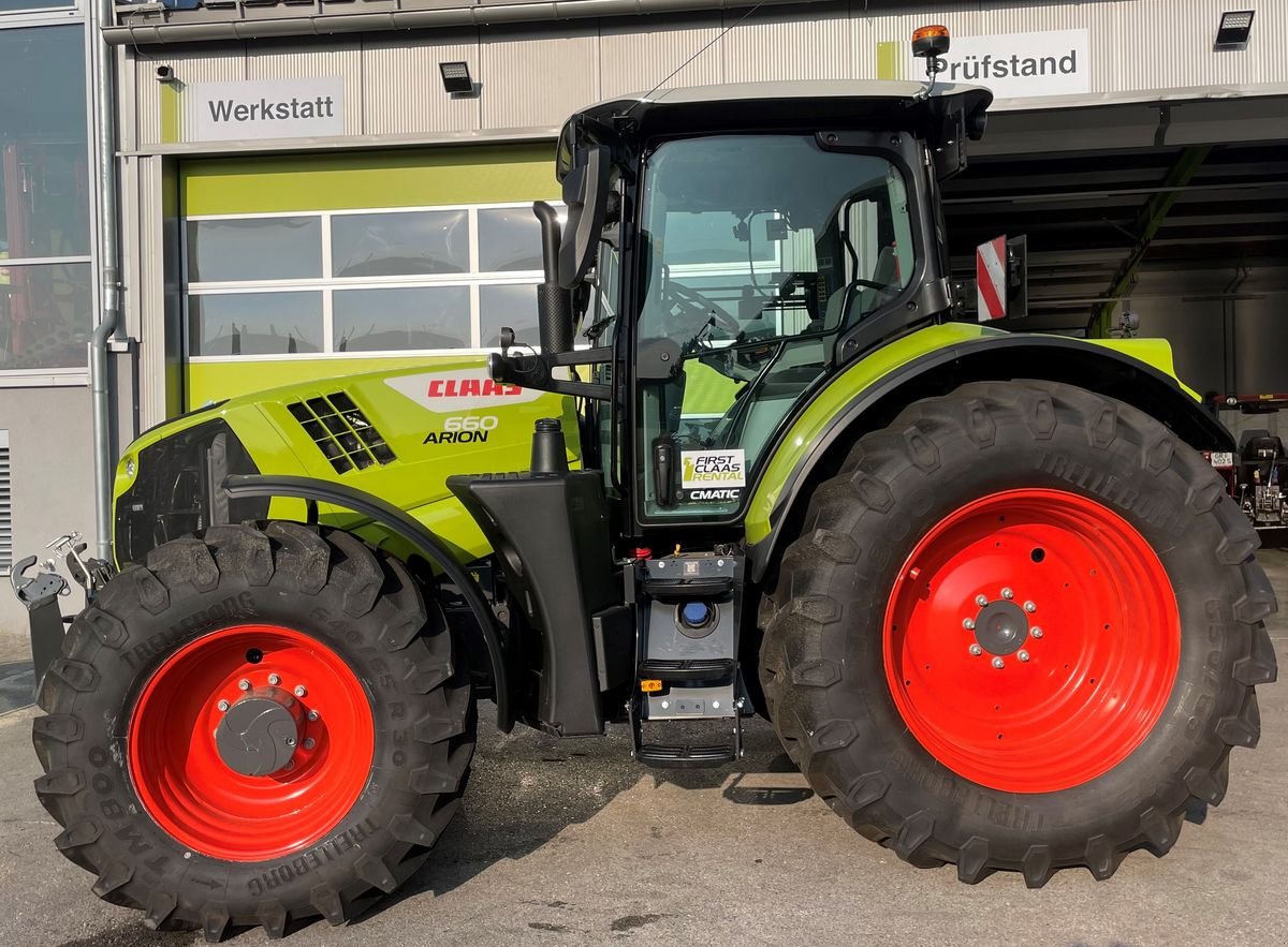 Traktor a típus CLAAS Arion 660 CMATIC CEBIS, Gebrauchtmaschine ekkor: Spillern (Kép 1)