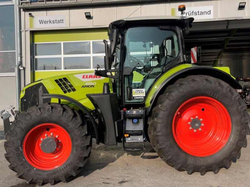 Traktor tip CLAAS Arion 660 CMATIC CEBIS, Gebrauchtmaschine in Spillern