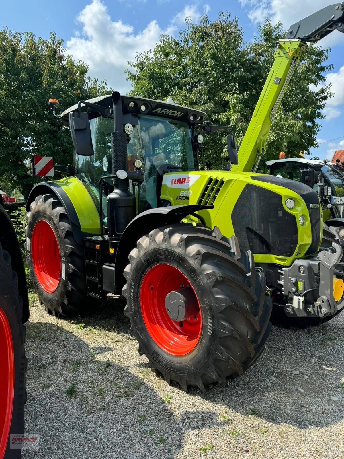 Traktor del tipo CLAAS ARION 660 CMATIC CEBIS, Neumaschine en Dorfen (Imagen 3)