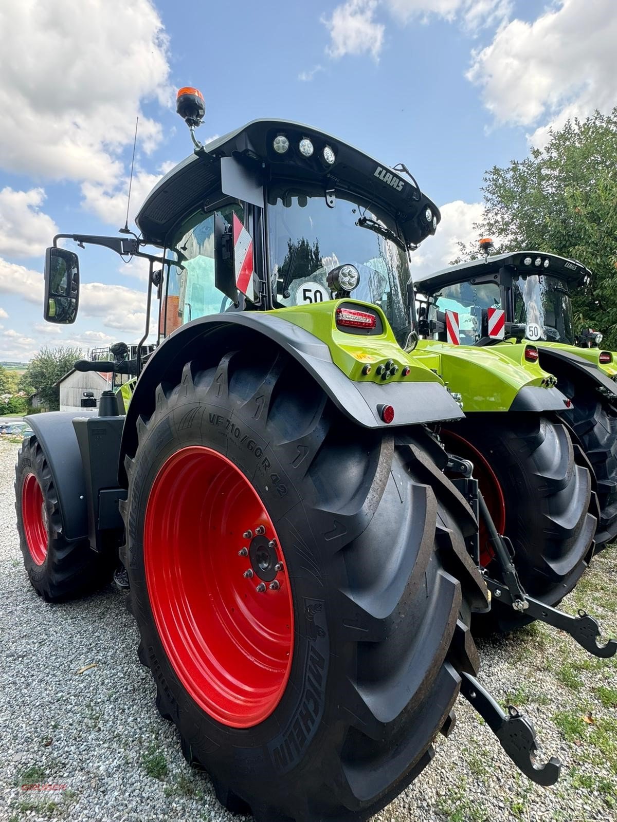 Traktor Türe ait CLAAS ARION 660 CMATIC CEBIS, Neumaschine içinde Dorfen (resim 6)