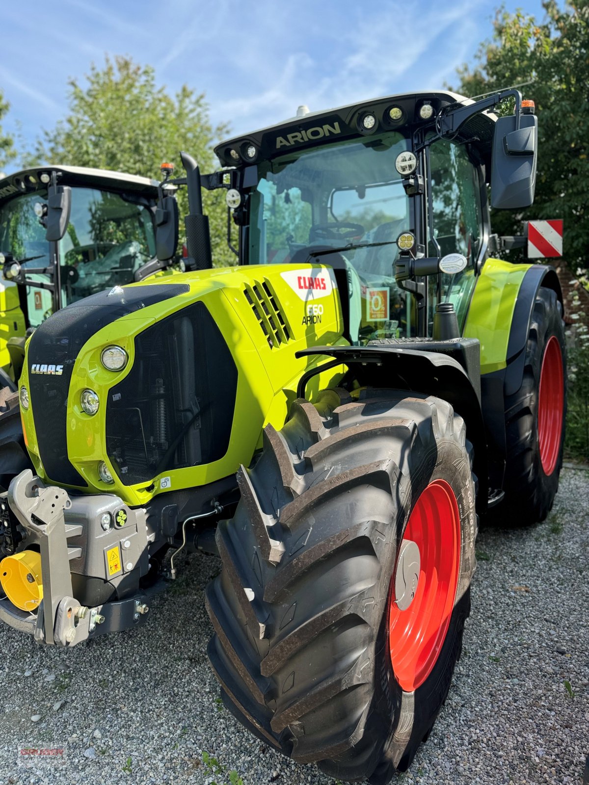 Traktor Türe ait CLAAS ARION 660 CMATIC CEBIS, Neumaschine içinde Dorfen (resim 2)