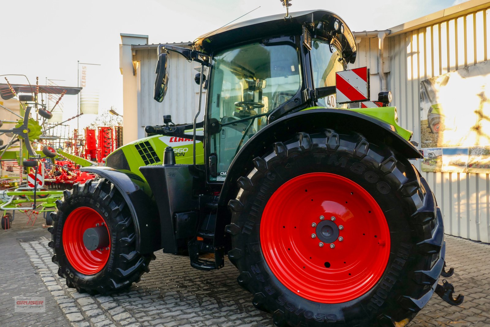 Traktor του τύπου CLAAS ARION 660 CMATIC CEBIS, Gebrauchtmaschine σε Dorfen (Φωτογραφία 9)