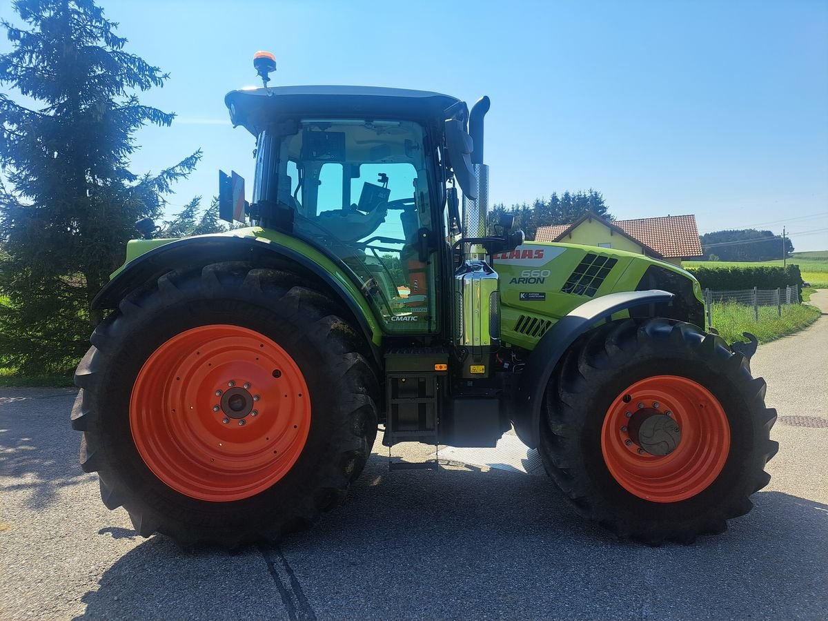 Traktor typu CLAAS Arion 660 CMATIC CEBIS, Vorführmaschine w Pischelsdorf am Engelbach (Zdjęcie 5)