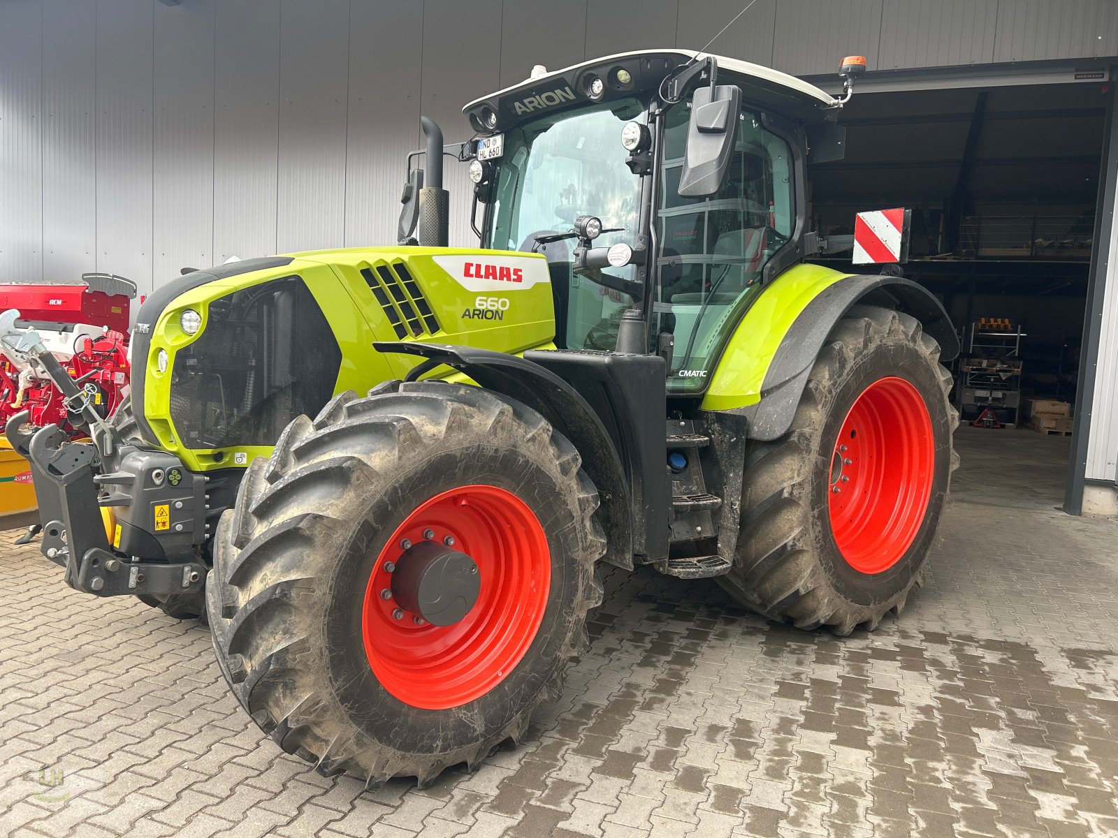 Traktor typu CLAAS ARION 660 CMATIC CEBIS, Gebrauchtmaschine w Aresing (Zdjęcie 2)