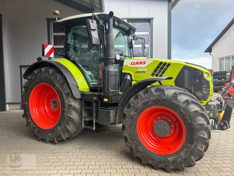 Traktor del tipo CLAAS ARION 660 CMATIC CEBIS, Gebrauchtmaschine In Aresing (Immagine 1)